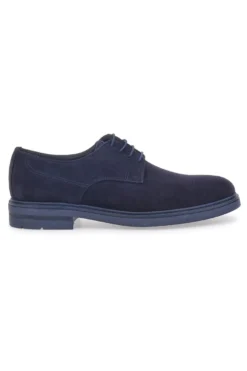Scarpe Stringate Blu In Pelle Longford 606