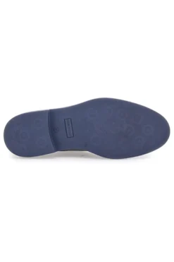Scarpe Stringate Blu In Vera Pelle Con Lavorazione Artigianale Pittarello 600