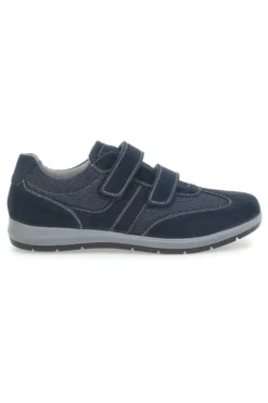 Scarpe Stringate Blu in Vera Pelle Made In Italy Imac 751571760109