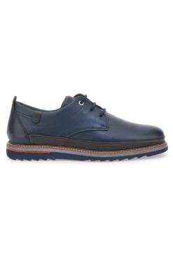 Scarpe Stringate Blu In Vera Pelle Pittarello Eco 450002