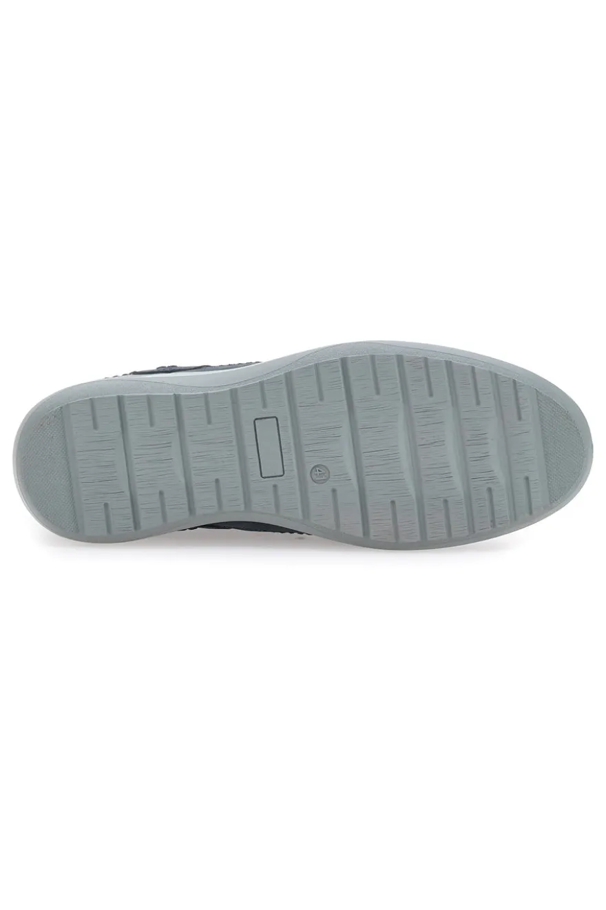 Scarpe Stringate Blu In Vera Pelle Longford 6412