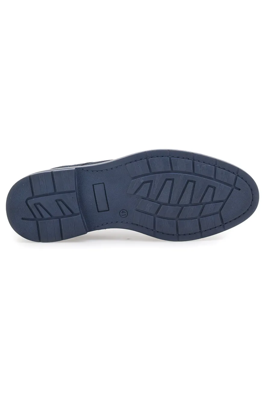 Scarpe Stringate Blu In Vera Pelle Pittarello Active 2401