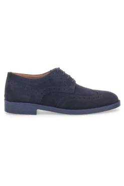 Scarpe Stringate Blu Vera Pelle Longford 595