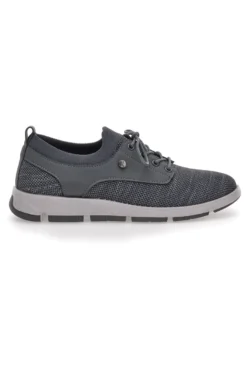 Scarpe Stringate Grigie Casual Johes Land JLM411100