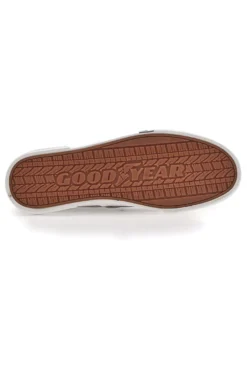 Scarpe Stringate Grigie in Tela Goodyear 41036