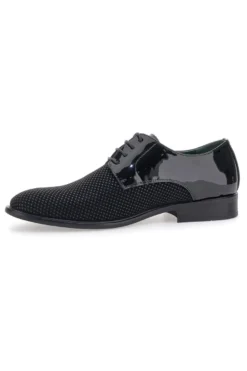 Scarpe Stringate in Vernice Nere GMV 119