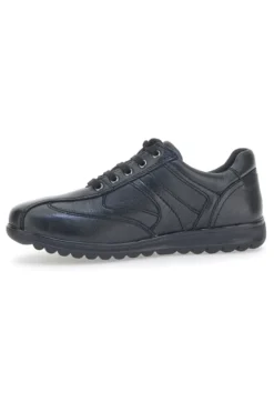 Scarpe Stringate Longford 460 Nere Vera Pelle