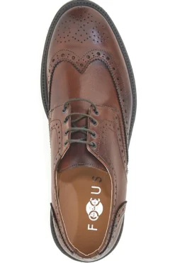 Scarpe stringate marroni brogue in vera pelle Pittarello Focus 224