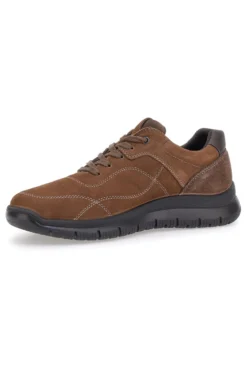 Scarpe stringate marroni in pelle Imac 85254030266017