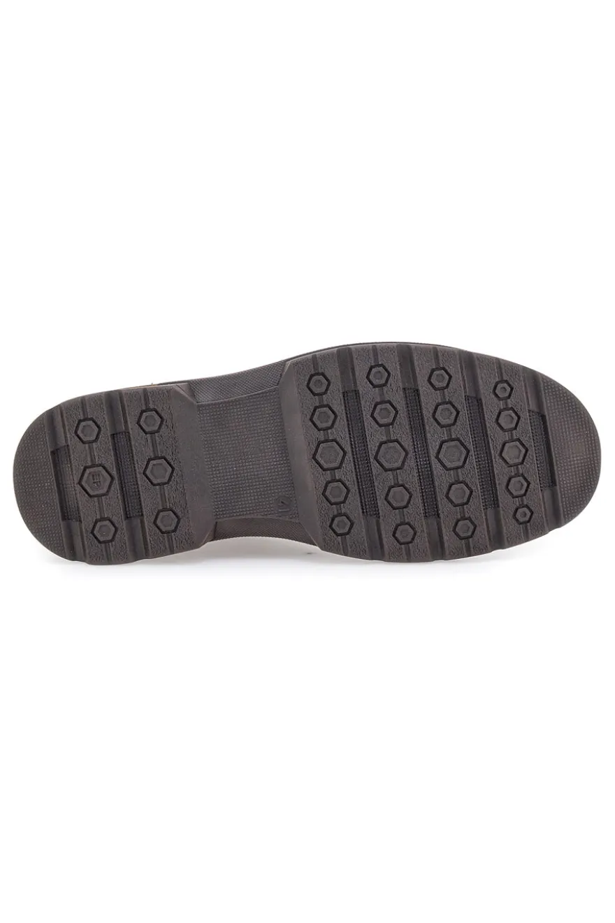 Scarpe stringate marroni in pelle Pittarello eco 252900002