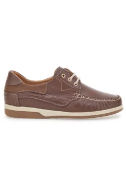 Scarpe Stringate Marroni In Vera Pelle Longford 3410