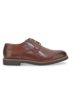 Scarpe Stringate Marroni in Vera Pelle Pittarello 8025