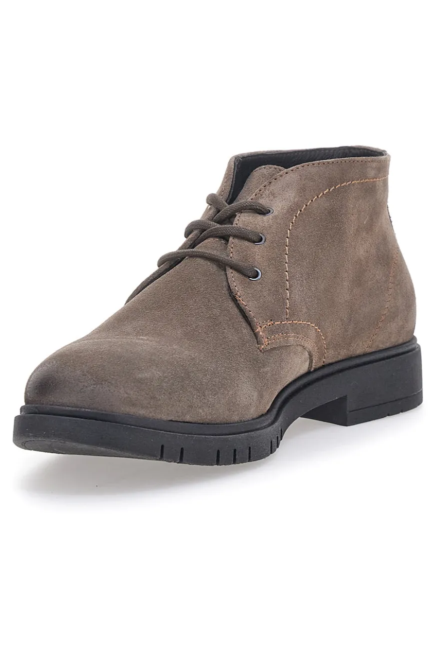 Scarpe Stringate Marroni Output 73053