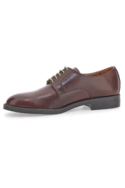Scarpe Stringate Marroni Vera Pelle Longford 712