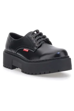 Scarpe stringate nere con platform LEVI'S PRINCE BOLD