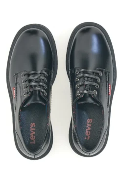 Scarpe stringate nere con platform LEVI'S PRINCE BOLD