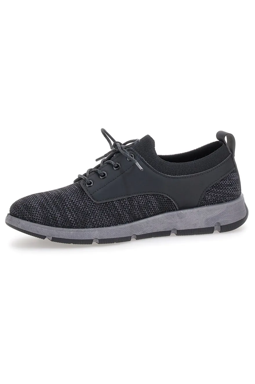 Scarpe Stringate Nere da Uomo Johes Land JLM411100