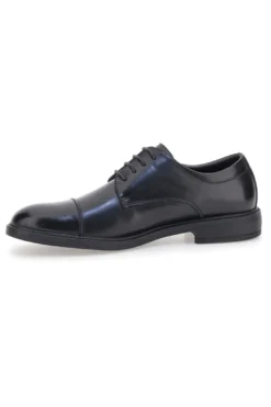 Scarpe stringate nere eleganti in vera pelle Ferré FU210C215