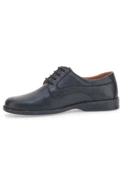 Scarpe Stringate Nere In Nabuk Made In Italy Jerpoint 1