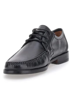 Scarpe Stringate Nere in Pelle Claremorris 652