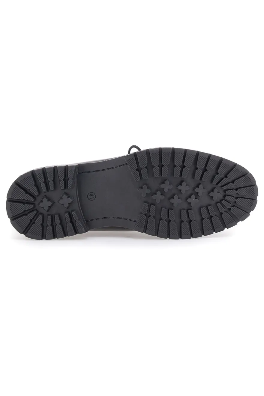 Scarpe Stringate Nere In Pelle Altemberg 2202