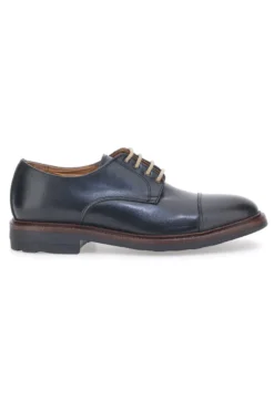 Scarpe Stringate Nere In Pelle Pittarello 6525