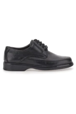 Scarpe Stringate Nere In Vera Pelle Pittarello 2182