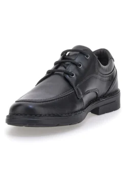 Scarpe Stringate Nere In Vera Pelle Pittarello Eco 22706