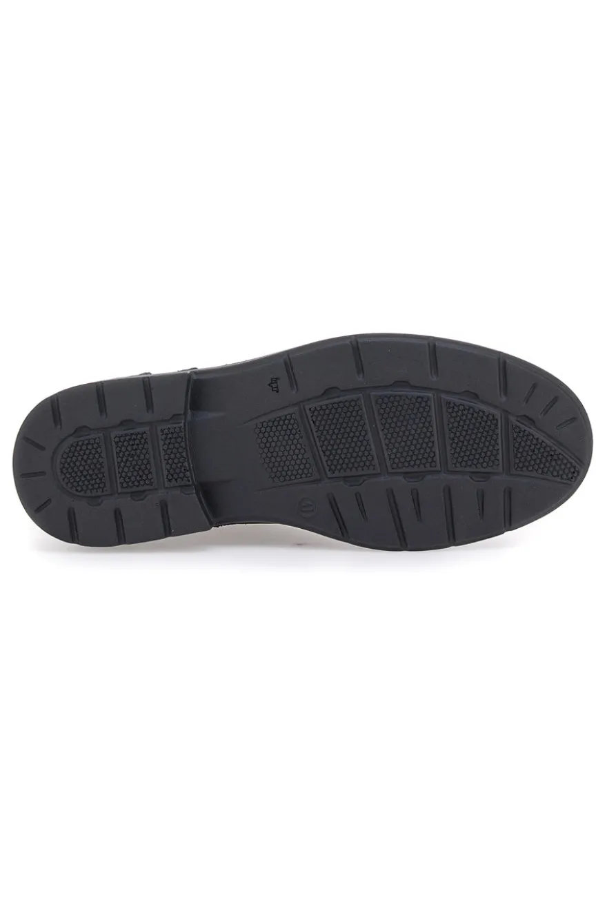 Scarpe Stringate Nere In Vera Pelle Pittarello Eco 22706