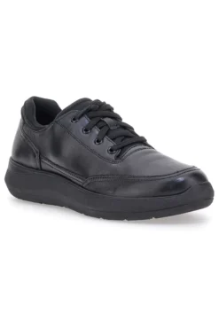 Scarpe Stringate Nere in Vera Pelle con Soletta Memory Foam PITTARELLO TIERRA 22105792