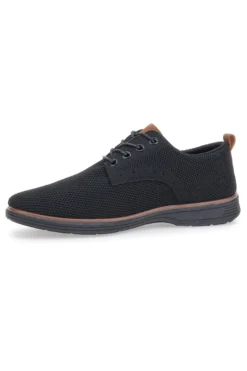 Scarpe Stringate Nere Johes Land 411205