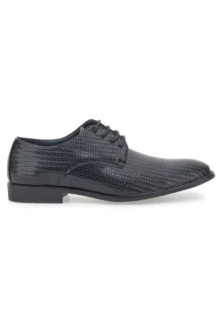 Scarpe Stringate Nere Longford 22617