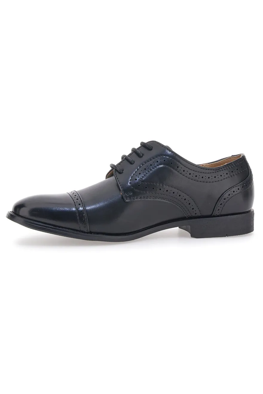 Scarpe Stringate Nere Longford 22615