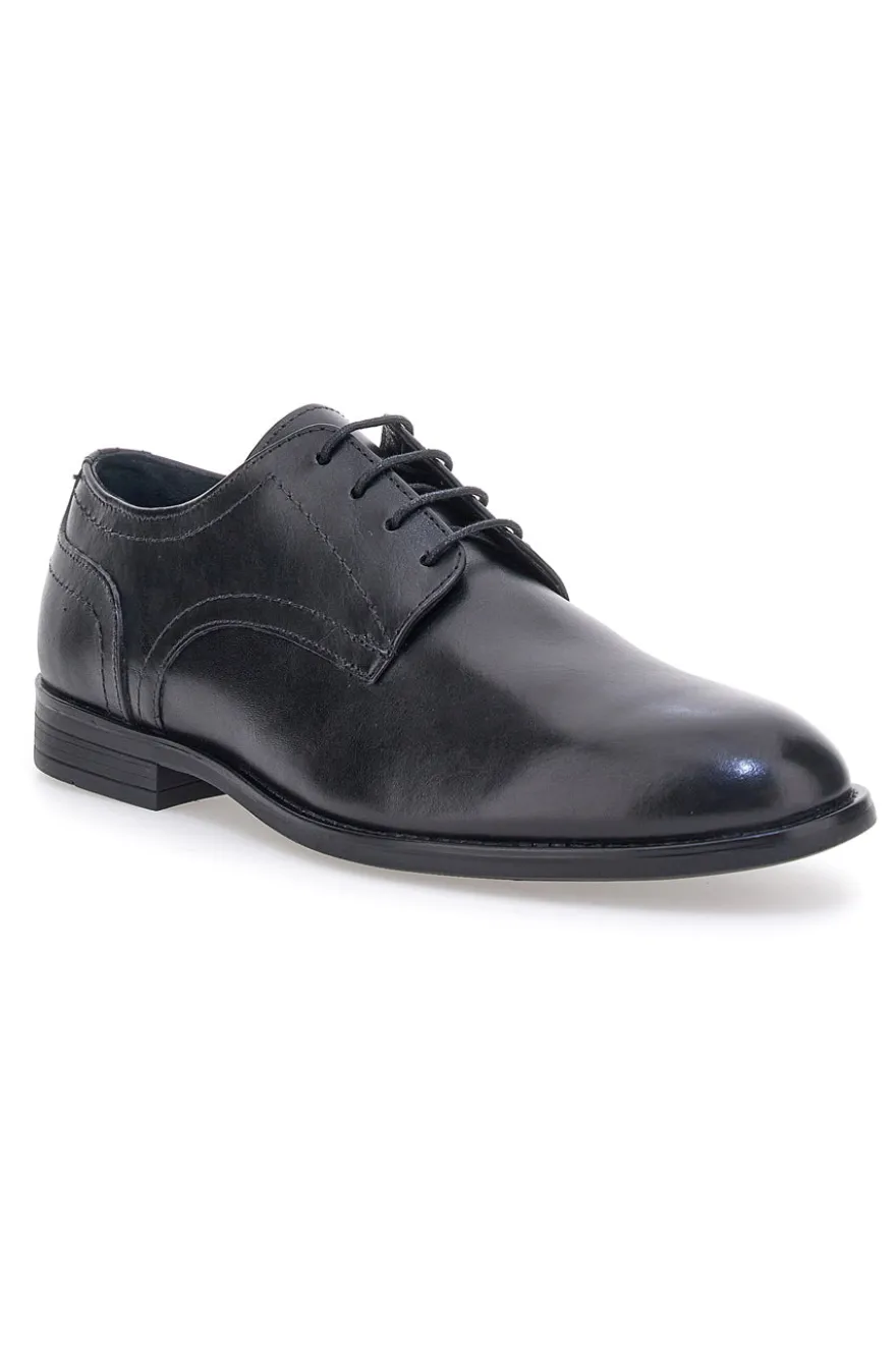 Scarpe stringate nere vera pelle Pittarello class 300