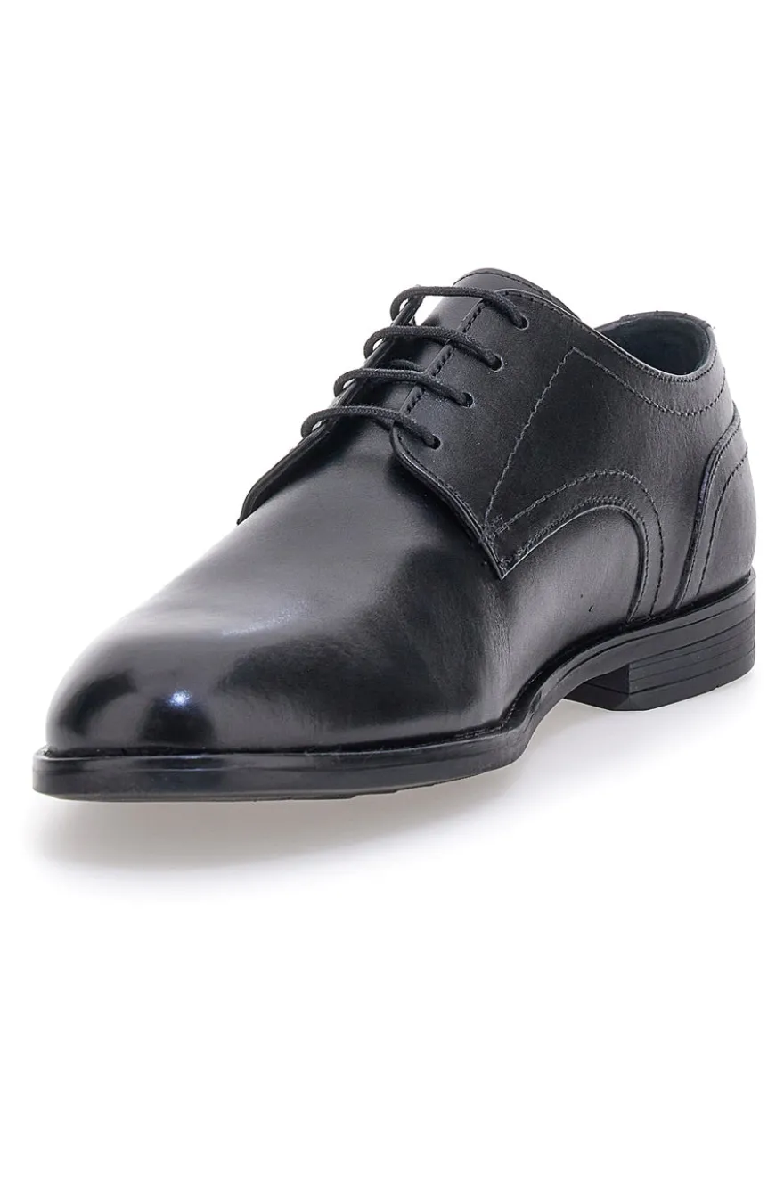 Scarpe stringate nere vera pelle Pittarello class 300