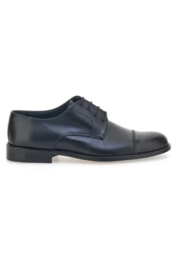 Scarpe Stringate Nere Vera Pelle Pittarello 7715