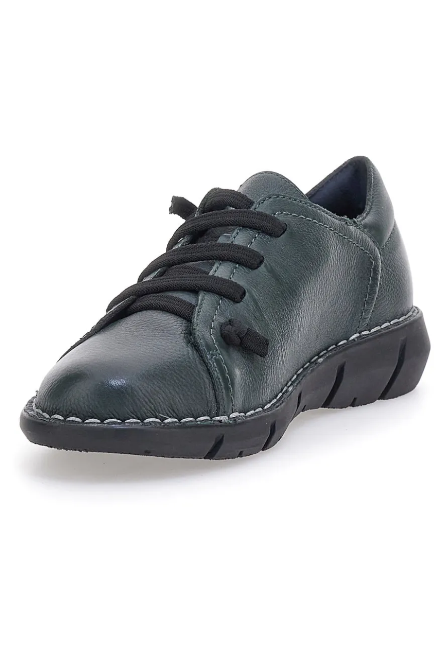 Scarpe Stringate Plocadi 11613 Nere Vera Verde
