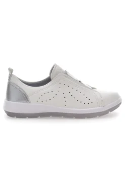 Scarpe Stringate Senza Lacci Bianche Inblu 53 WG