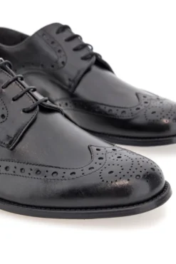 Scarpe stringate Stile Inglese Pittarello 7710 Blu in pelle