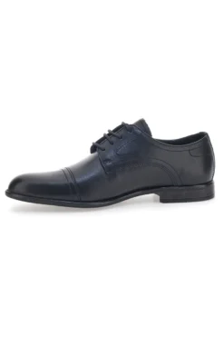 Scarpe Stringate Vera Pelle Nere Claremorris 2203