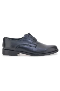 Scarpe Stringate Vera Pelle Nera Pittarello 77201