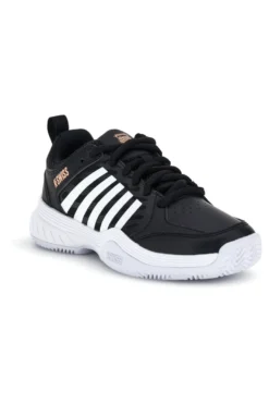 Scarpe tennis nere mesh traspirante suola clay K-swiss Court Express 2 Clay