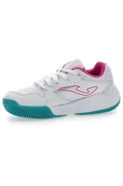 Scarpe tennis padel bianche con dettagli rosa Joma Master 1000 JR 2532