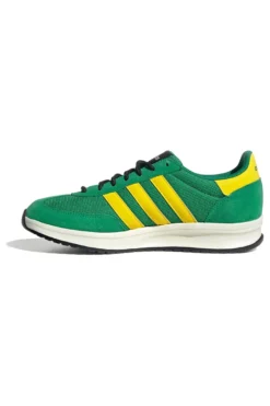 Scarpe verdi con dettagli gialli in mesh Adidas Run 70s 2.0