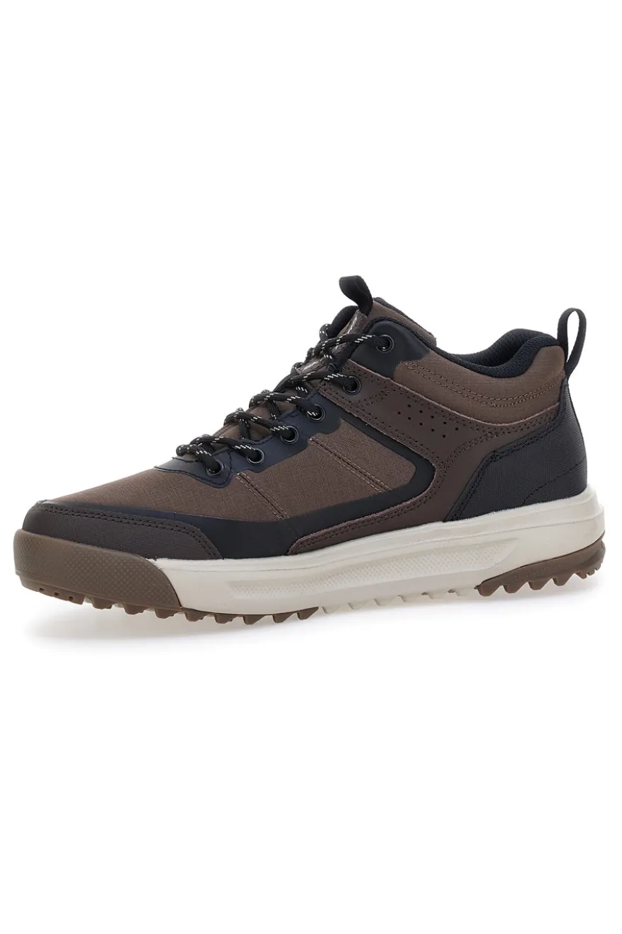 Scarponcini marroni impermeabili con memory foam Skechers Urban Street Hiker
