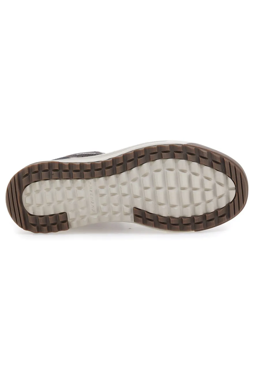 Scarponcini marroni impermeabili con memory foam Skechers Urban Street Hiker