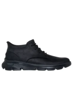 Scarponcini neri in materiale tecnico con soletta Arch Fit Skechers Garza Ridley