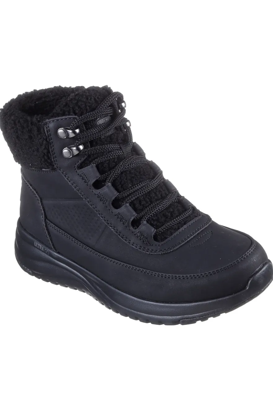 Scarponcino waterproof nero con pelo Skechers On-the-GO Stellar - Alpine Adventure