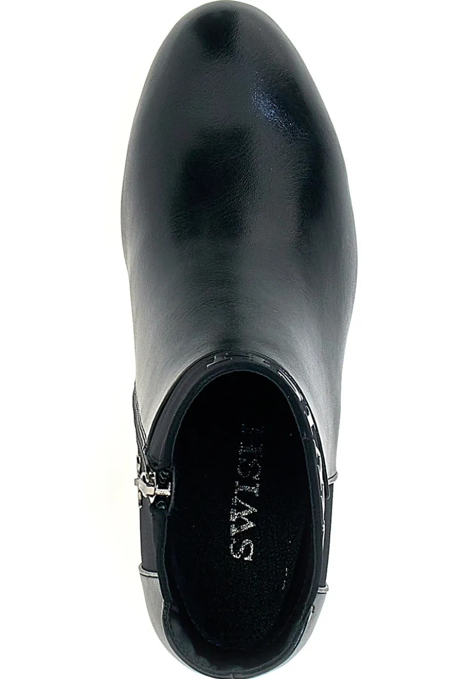 Schwarze Ankle Stiefel SWISH 11