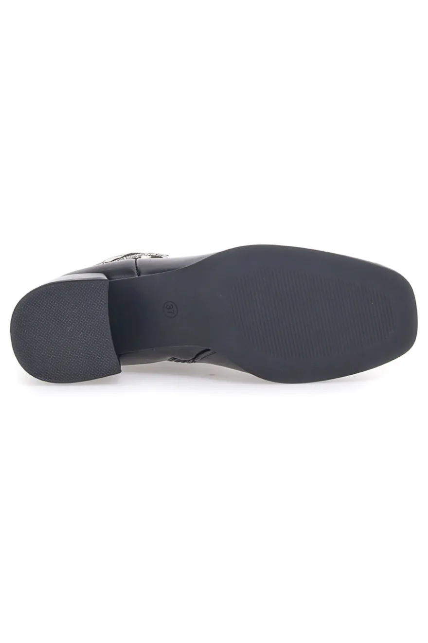 Schwarze First Lady Stiefeletten 362